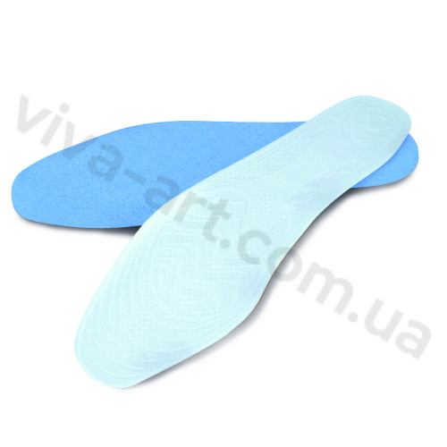 Устілки з гелю покриті мікрофіброю для втомлених ніг, розмір 38-46, пара